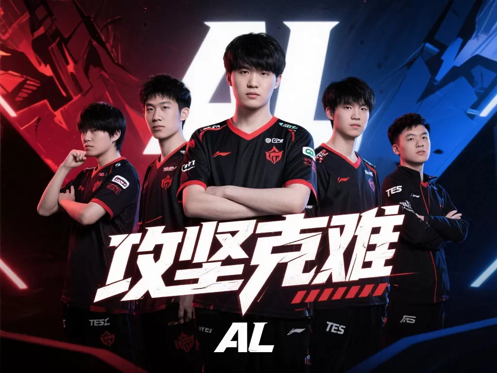 AL赛前返图曝光：迎战TES，勇攀高峰